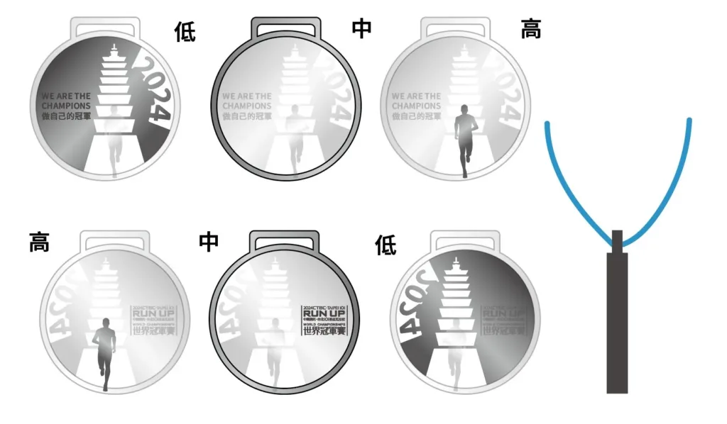 挑戰登頂台北101!年度最頂賽事『台北101垂直馬拉松』客製化獎牌設計案例分享 - 2026 文洋獎盃 S 26320959 - 2026 文洋獎盃
