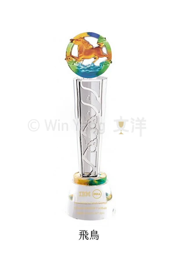 脫蠟琉璃金屬造型片水晶圓座獎盃 - 2026 文洋獎盃 脫蠟琉璃金屬造型片水晶圓座獎盃:圖片 4