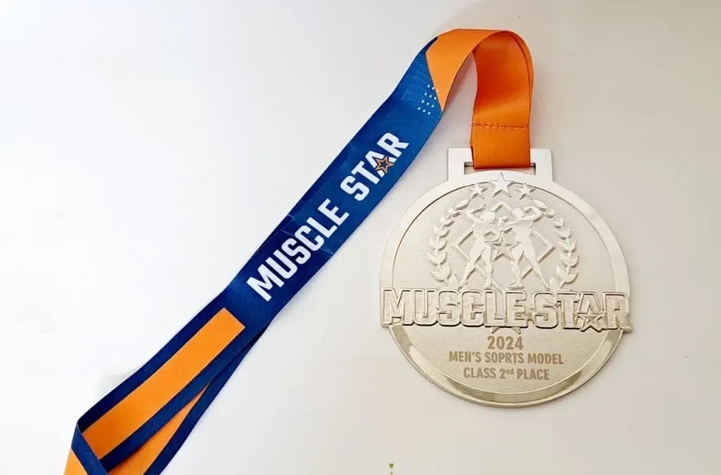 跟巴掌一樣大的浮誇系獎牌！第一屆Muscle Star健美之星健美比賽獎牌設計