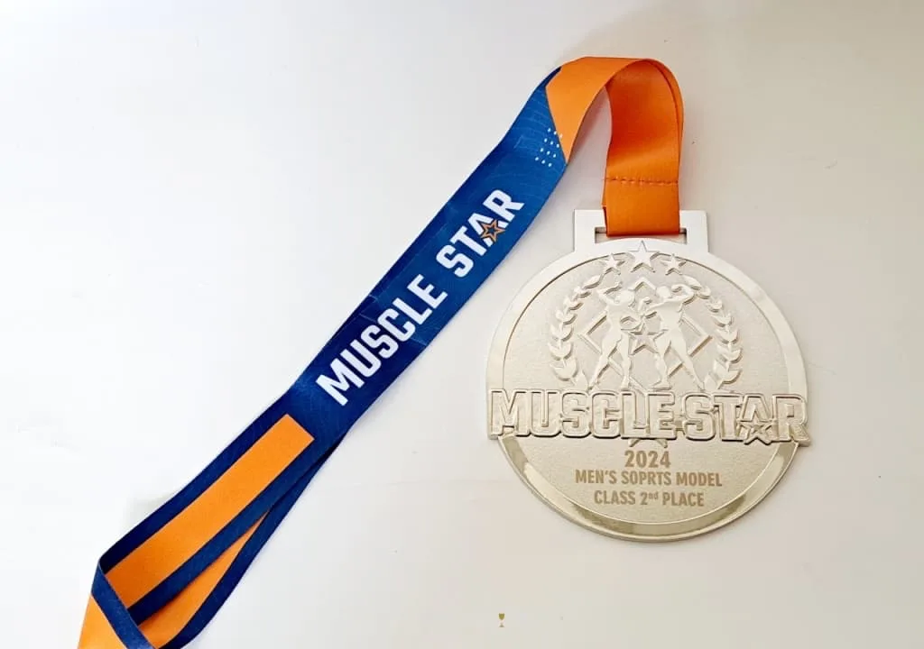 跟巴掌一樣大的浮誇系獎牌！第一屆Muscle Star健美之星健美比賽獎牌設計