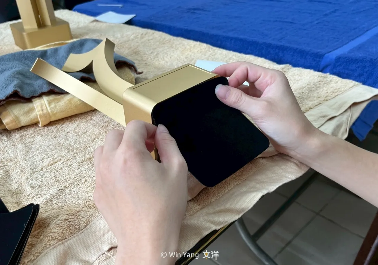 臺北戲劇獎x臺灣MIT獎盃,第一屆劇場人專屬的獎項 - 2026 文洋獎盃 組裝臺北戲劇獎客製化獎盃